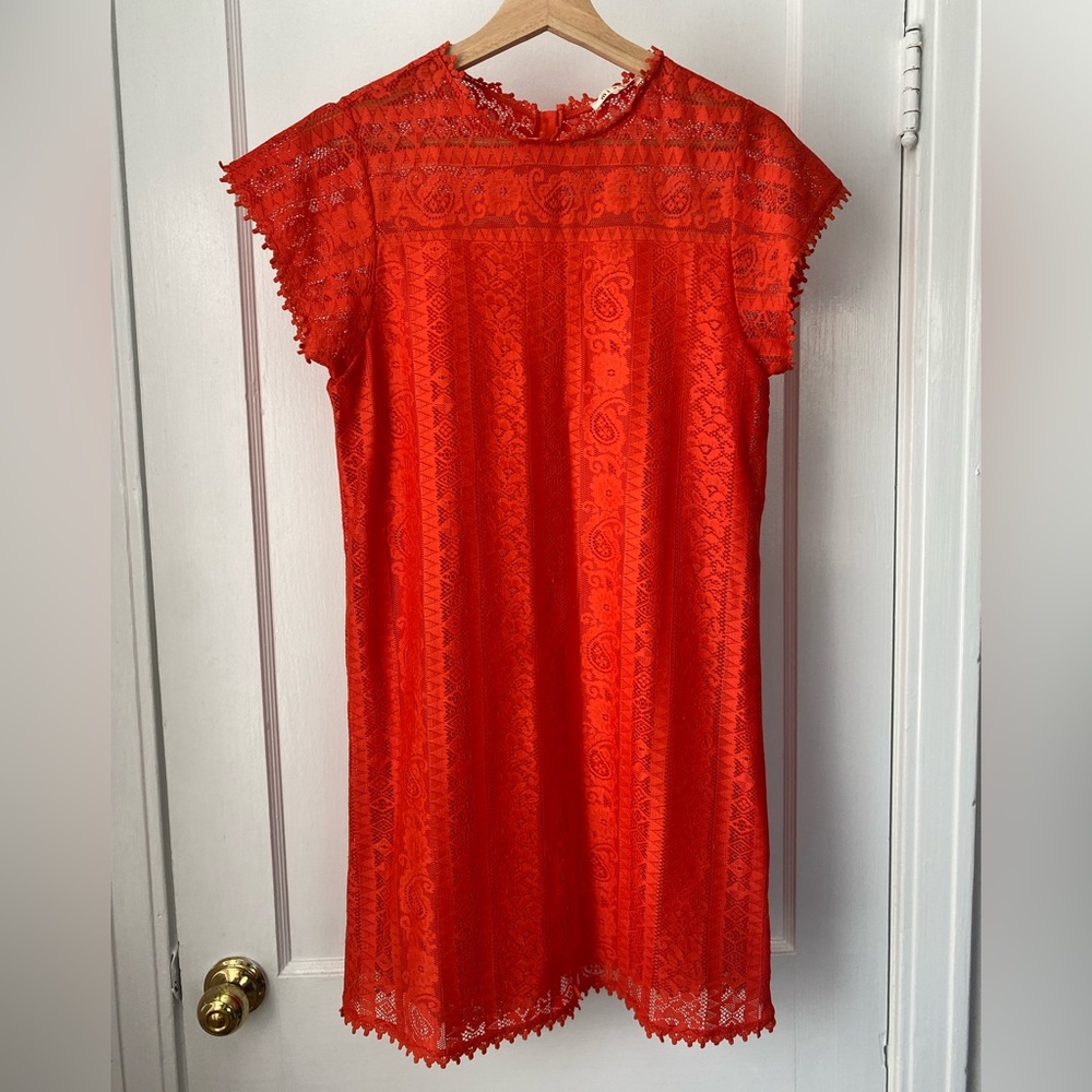 Size small orange dress. Miami brand.